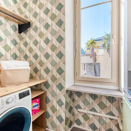 Le Solaris, Free Parking, 10 Min Sncf Station Apartment